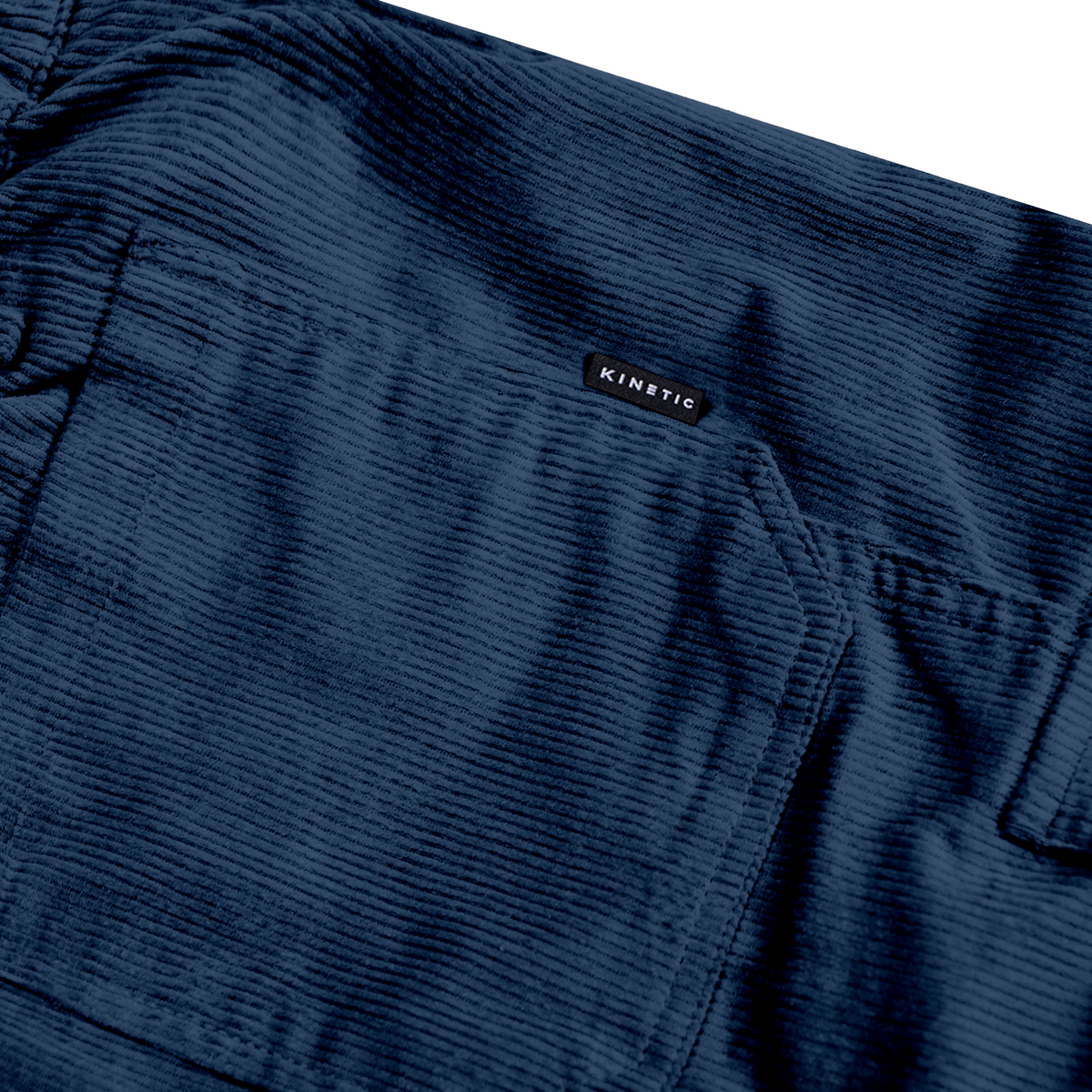 Navy Corduroy Cargo Pants