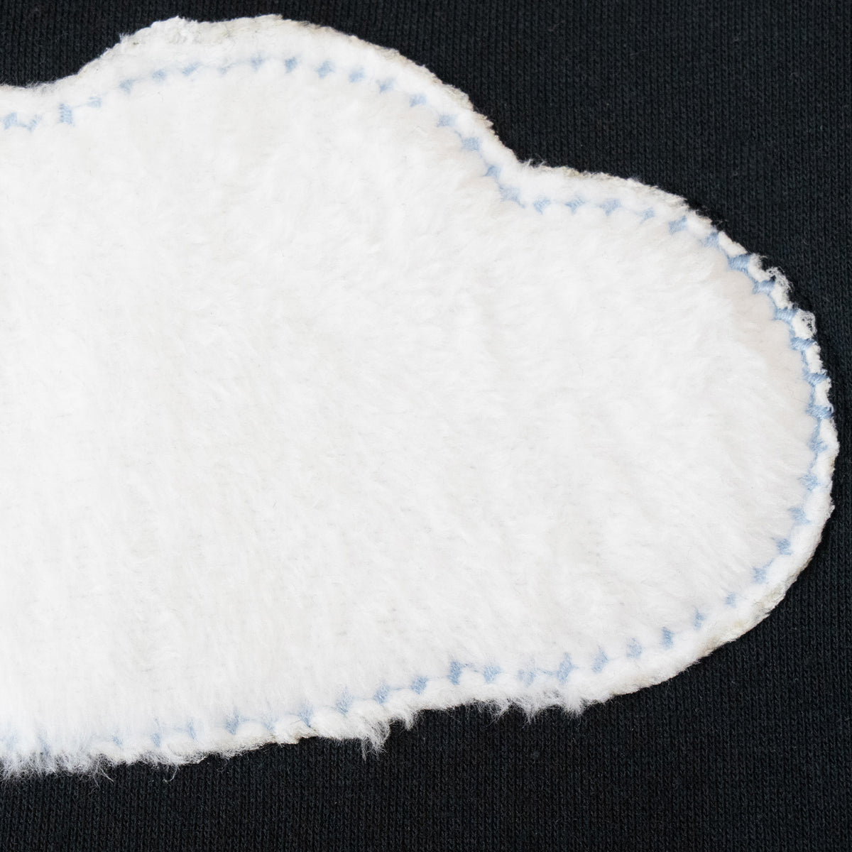Cloud Embroidered Hoodie