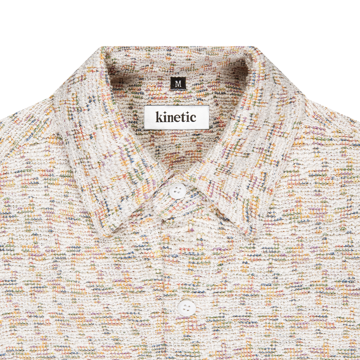 Pastel Mosaic Relaxed Fit Villa Shirt