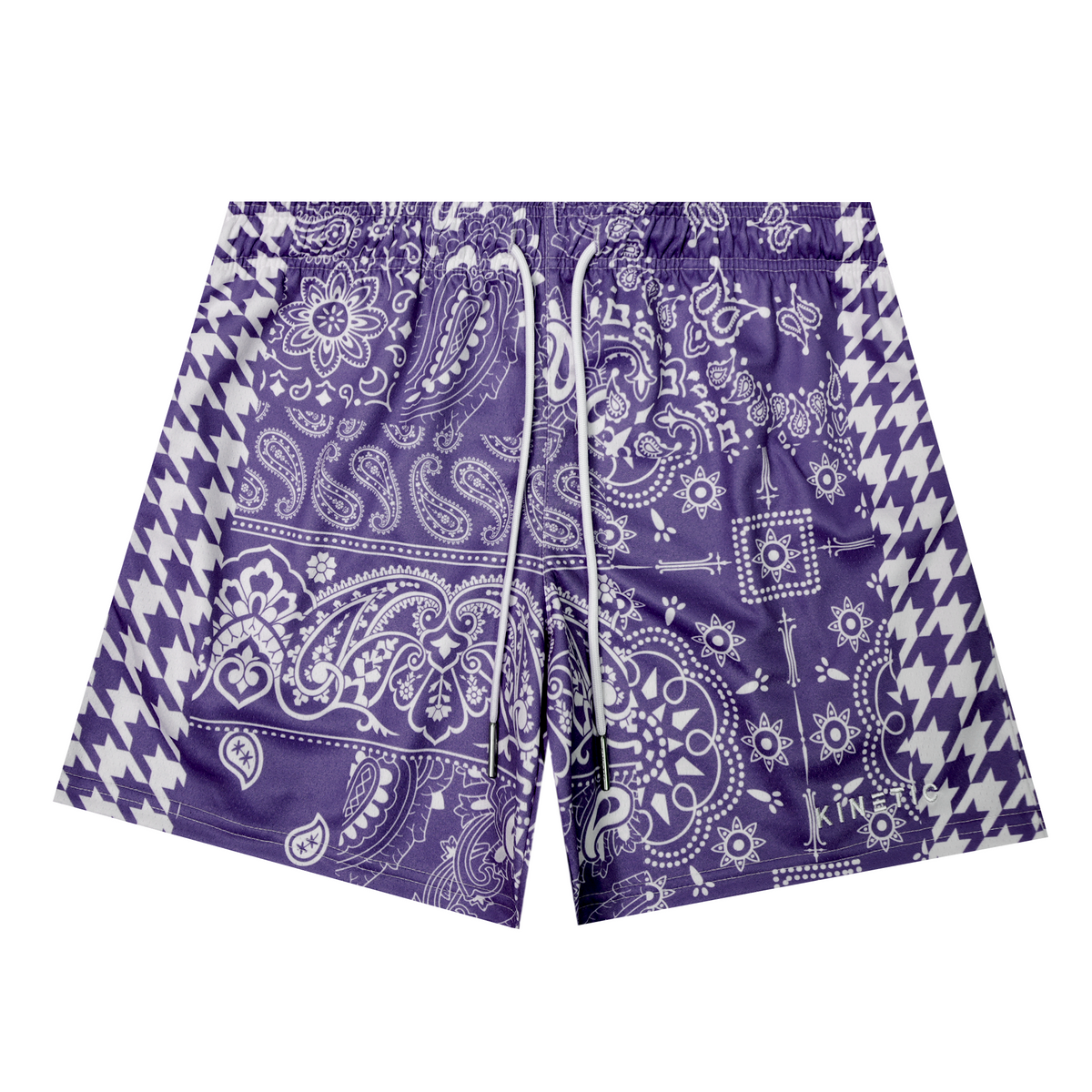 Houndstooth Paisley Future Dusk Fundamental Short