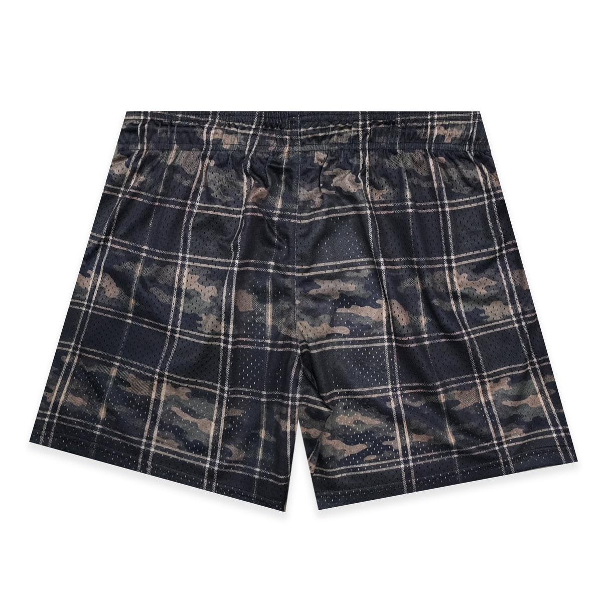 Camo Plaid Fundamental Short back
