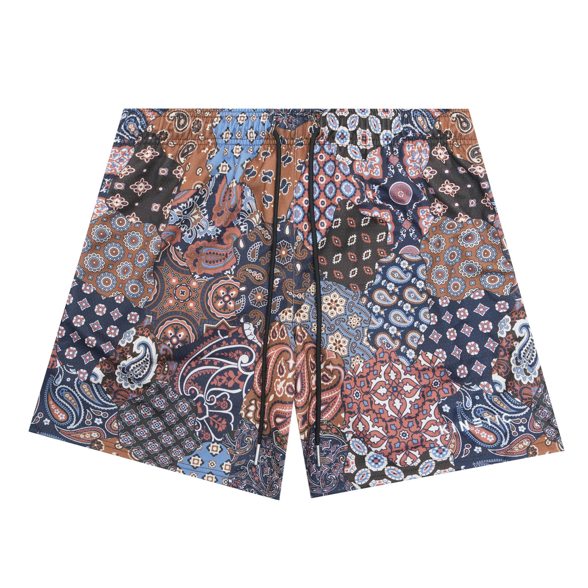 Brown Tone Paisley Fundamental Short