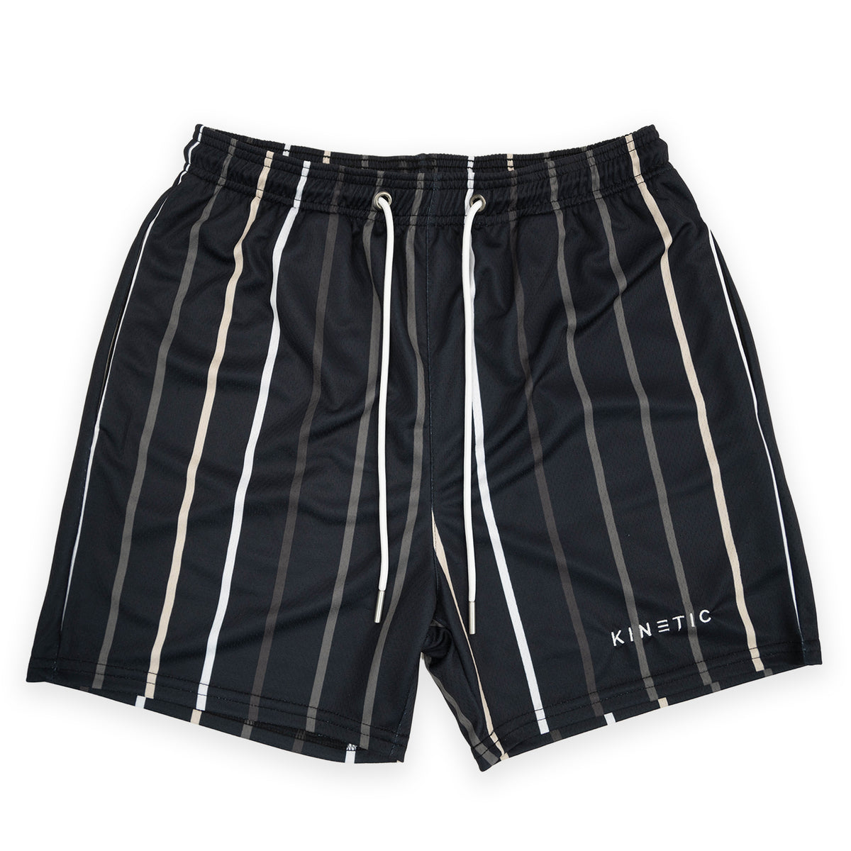 Brown Tone Stripe Fundamental Short