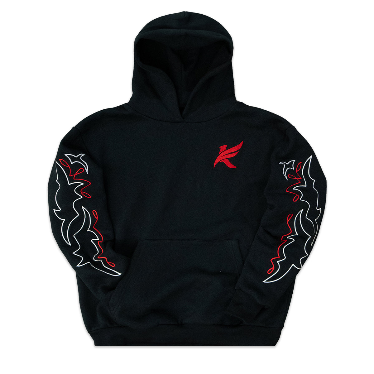 After School Sketch Embroidered Hoodie