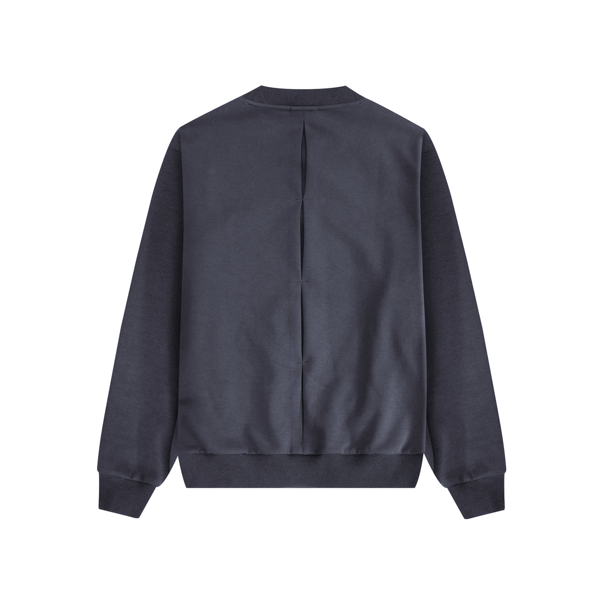 VINTAGE BLACK PLEAT CREWNECK