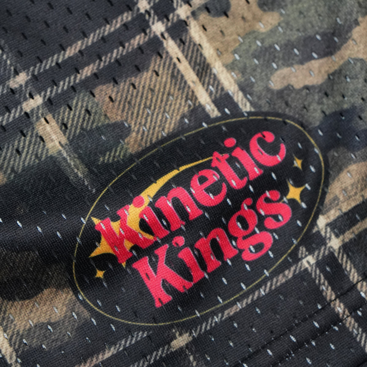 Camo Plaid Fundamental Short close-up